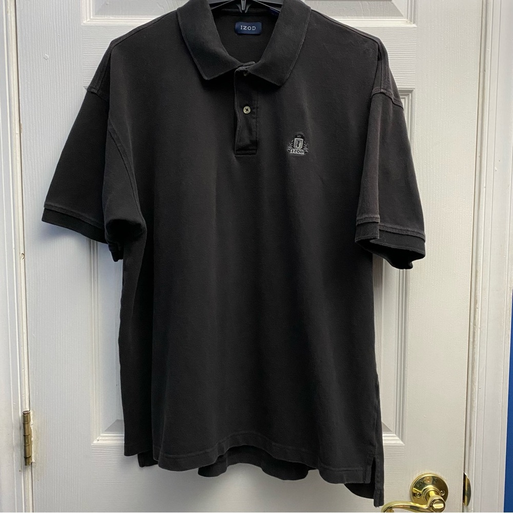 Izod Men’s Black Shirt Sz XL